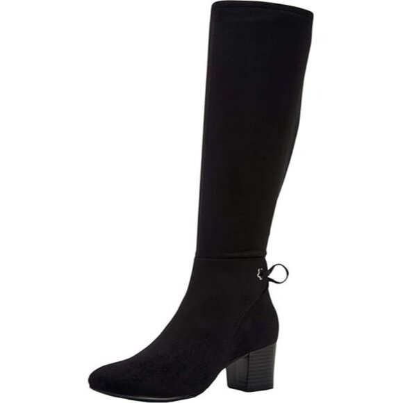 Charter Club Womens Almond Toe Block Heel Zip-up Boots Shoes - Picture 1 of 5